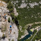 Thaurac via ferrata (Hérault)