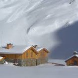 Tour de l'Aiguille du Fruit en raquettes (Vanoise)